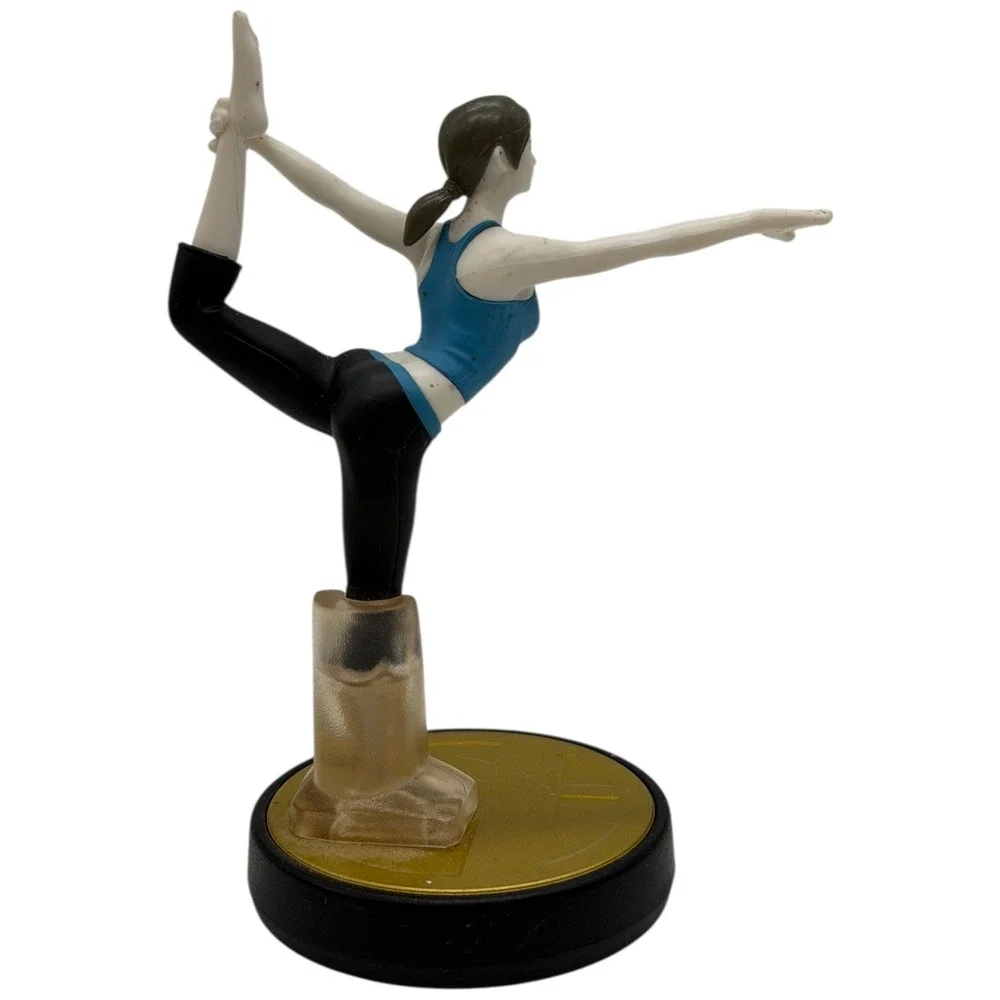 Nintendo Wii‎ Fit Amiibo Figure Yoga Pose NVL001